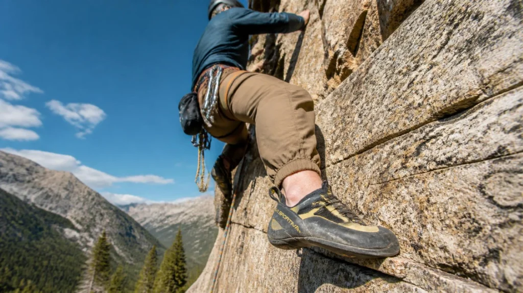Idaho climbing shoes