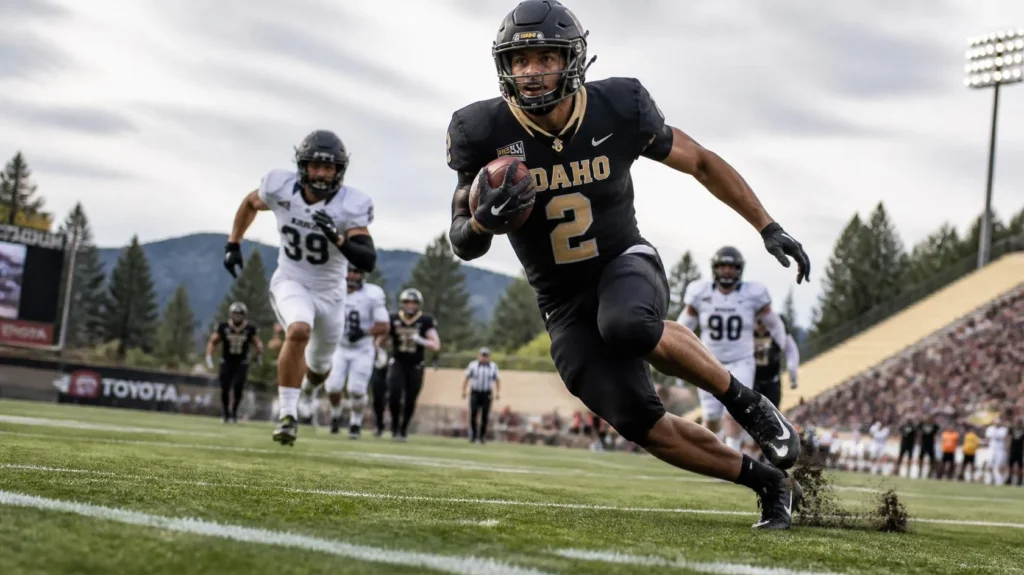 Idaho football cleats improve player performance