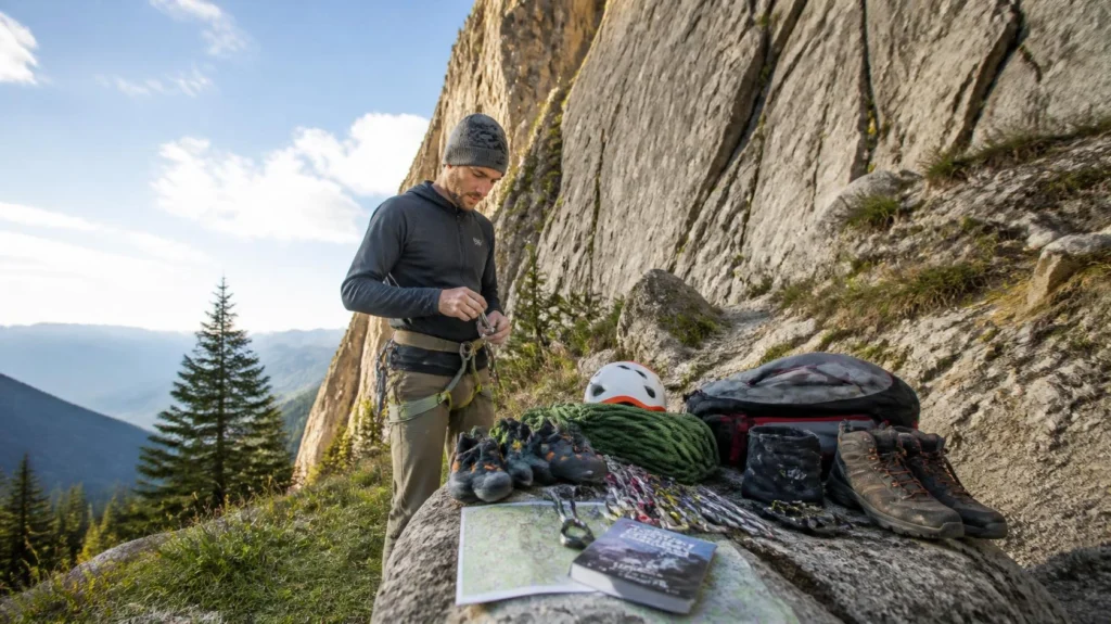 Idaho rock climbing adventures across scenic mountain cliffs