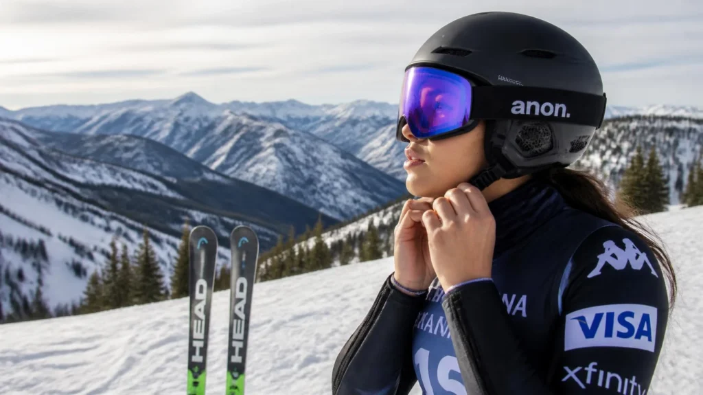 ski helmet championship training